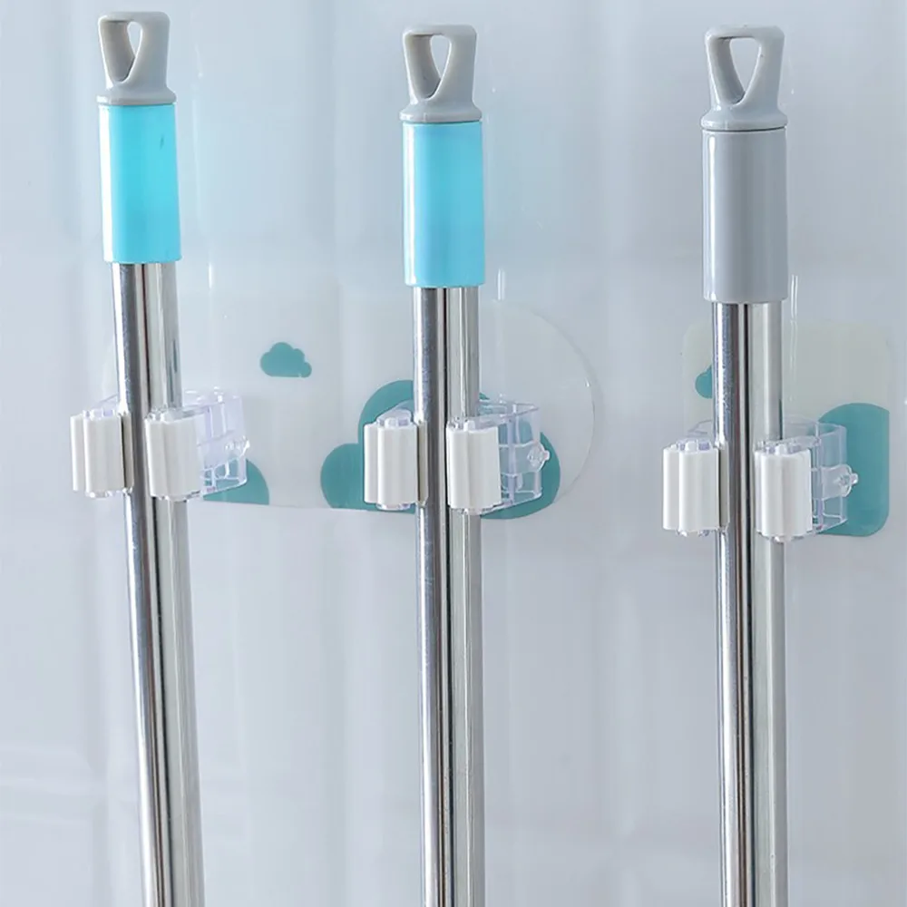 Хит продаж настенный держатель для швабры вешалка щетки и метлы стойка хранения