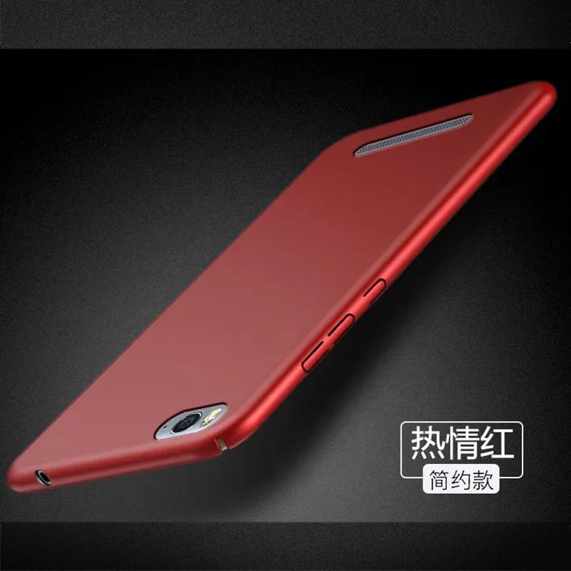 Полное покрытие пластик 5,0 для Xiao mi 4C чехол для Xiao mi 4C mi 4i mi 4C mi 4i чехол для задней панели сотового телефона чехол