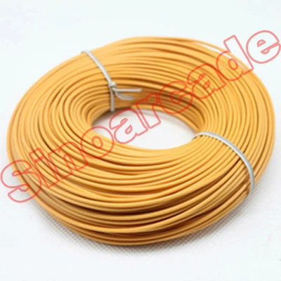 22AWG аркадный многожильный Монтажный провод ПВХ гибкий электронный луженый медный провод электронный кабель 10 м 33 фута за шт - Цвет: Orange