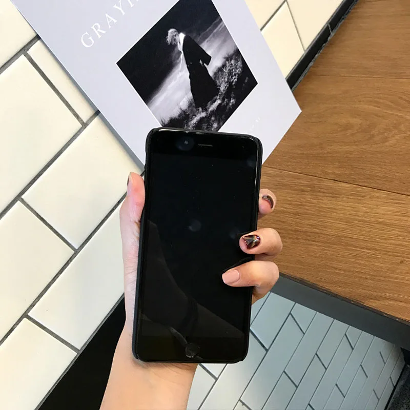 JiBan простой злой цифры 666 Письмо телефон чехол для iphone 6s 7 8 дьявол грядущий символ