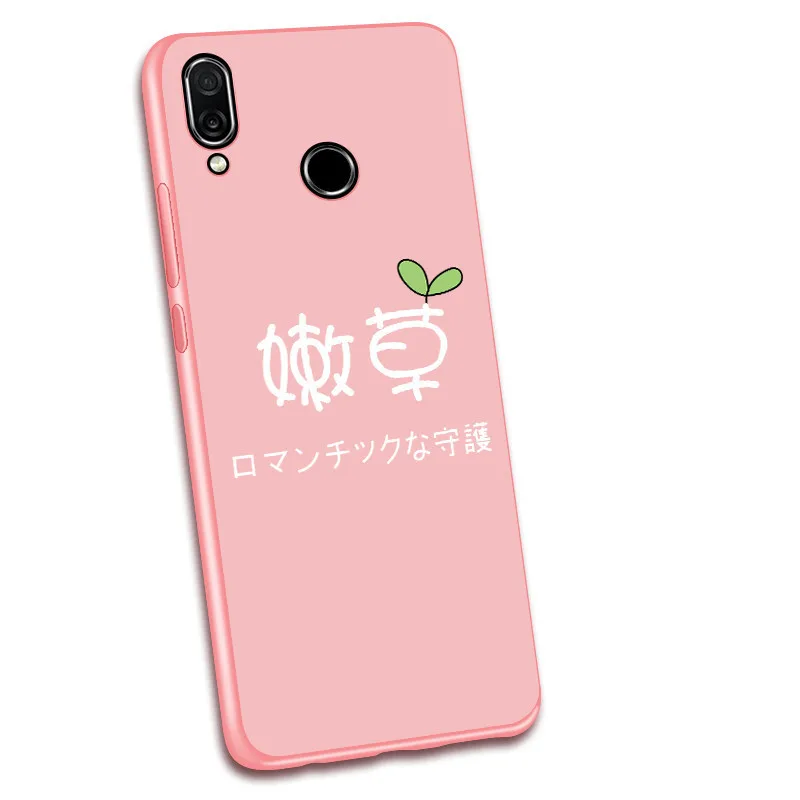PDGB милый ТПУ чехол для Huawei Honor 8X 9 Lite 10 Play Mate 20 Nova 3 3i P Smart Plus с мультяшным рисунком