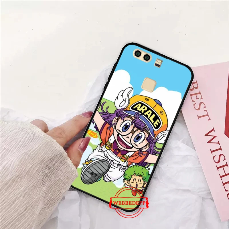Силиконовый чехол с аниме Dr. Slump Arale для маленькой девочки Huawei P8 Lite 2015 2017 P9 2016 Mimi P10