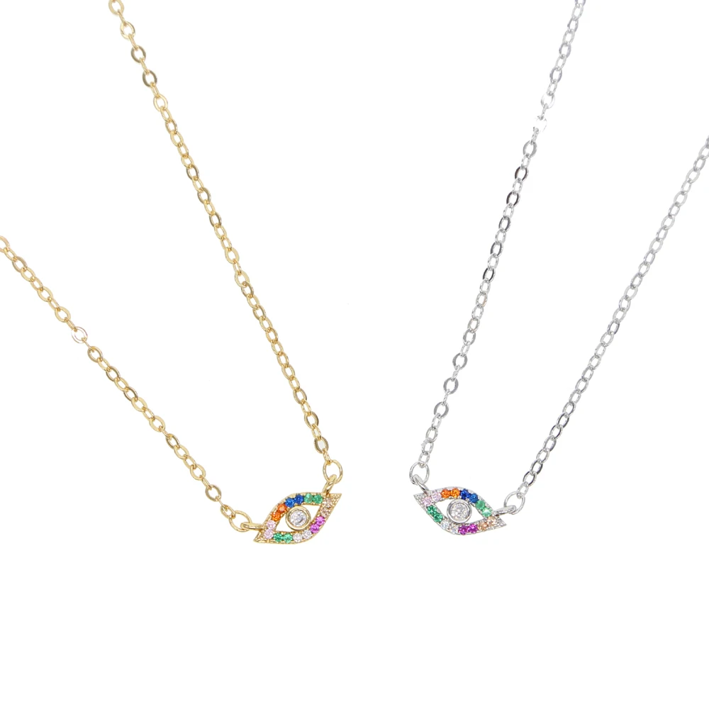 Высшее качество радужные красочные ювелирные изделия из фианита для женщин
