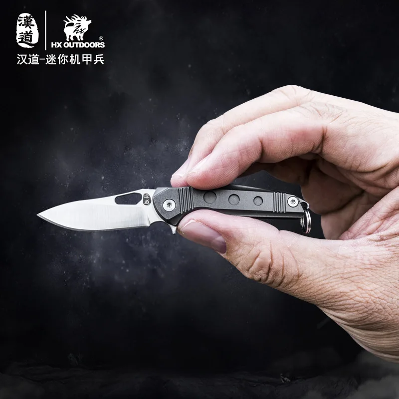 Складной нож для охоты на открытом воздухе кемпинга карманный 440 Лезвие из