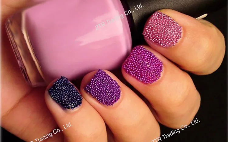 1 горшок икра для ногтей в 20 цветах микро стеклянные бусины 3d украшения ногтевого дизайна инструменты модный