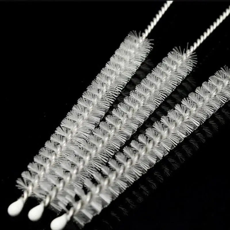 

Reusable Straw Drinking Stainless Steel Metal Straw with Cleaner Brush for Mugs Bar Accessories Portable Drinking Tube Gifts HOT
