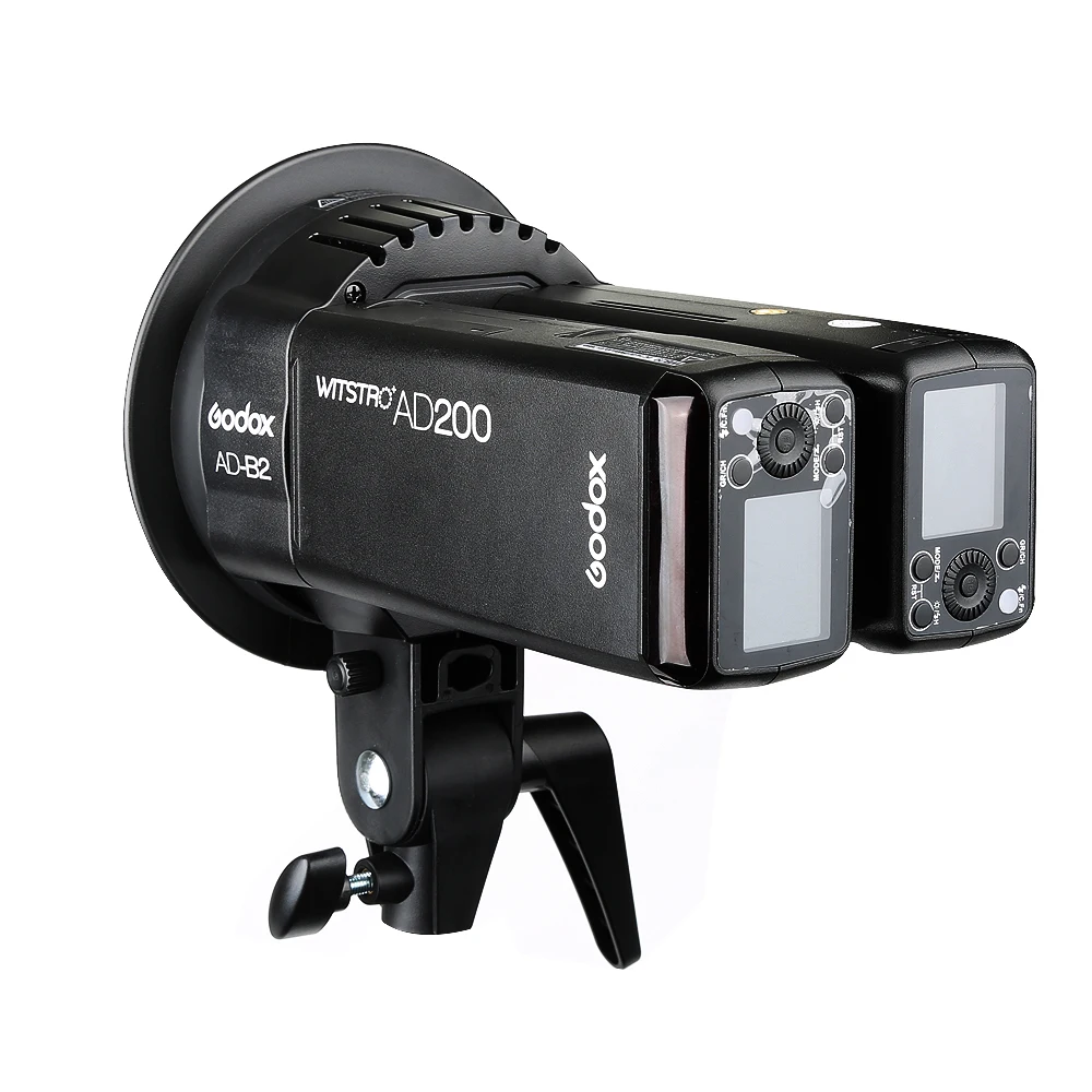 Godox карман Открытый вспышка 2 шт. AD200 2.4 г Беспроводной 200ws TTL HSS 1/8000 s синхронизации +
