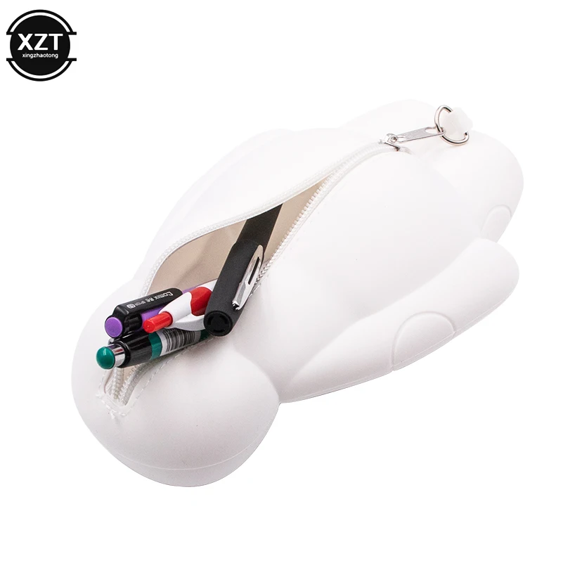 6 силиконовых чехлов для карандашей Baymax Big Hero Kawaii многофункциональная канцелярия