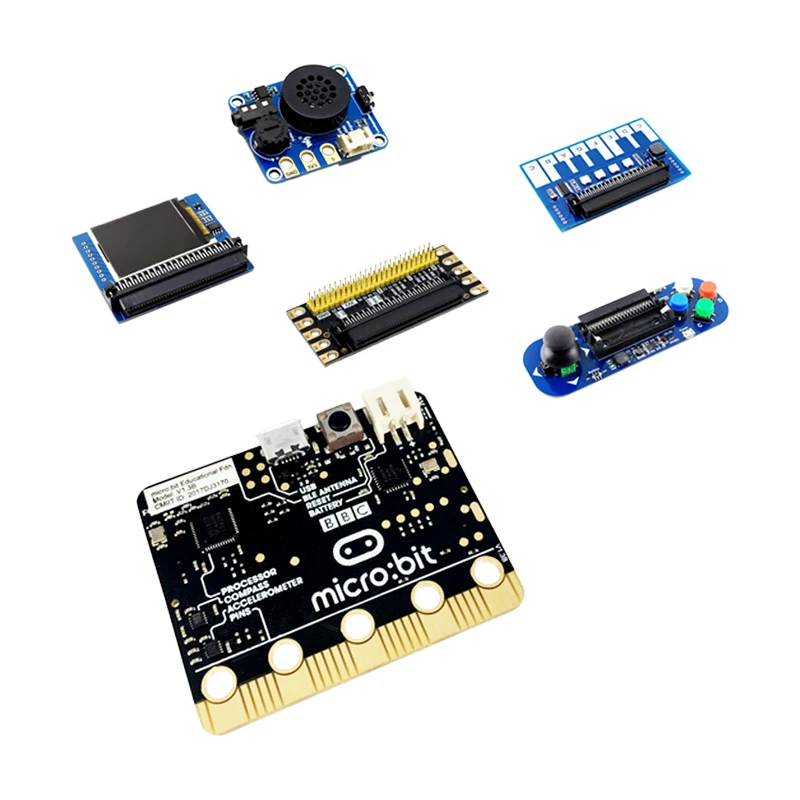 BBC micro: бит nRF51822 KL26Z Bluetooth 16 КБ ОЗУ 256кб флэш-Cortex-M0 карманный компьютер для детей начинающих обучение питону JS