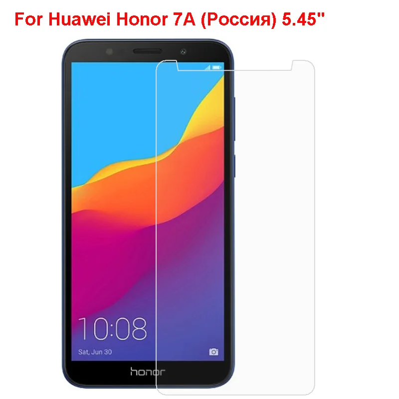 Закаленное стекло для Honor 7A России защита экрана телефона 9H усиленная Защитная