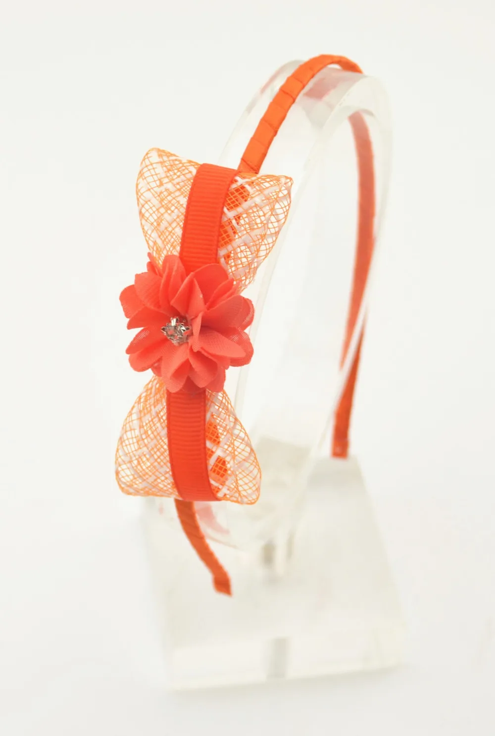 Fashion Cute Ribbon Bowkont Girls Hairbands Kids Beautiful Small Flowers Headbands Hair Hoop Accessories For Women | Аксессуары для