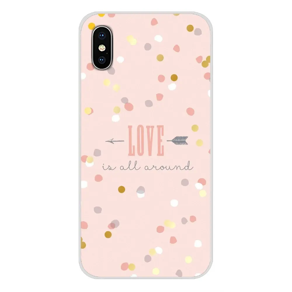Pro Kawaii золотые конфетти точки обои для сотового телефона Чехлы Motorola Moto X4 E4 E5 G5 G5S G6 Z