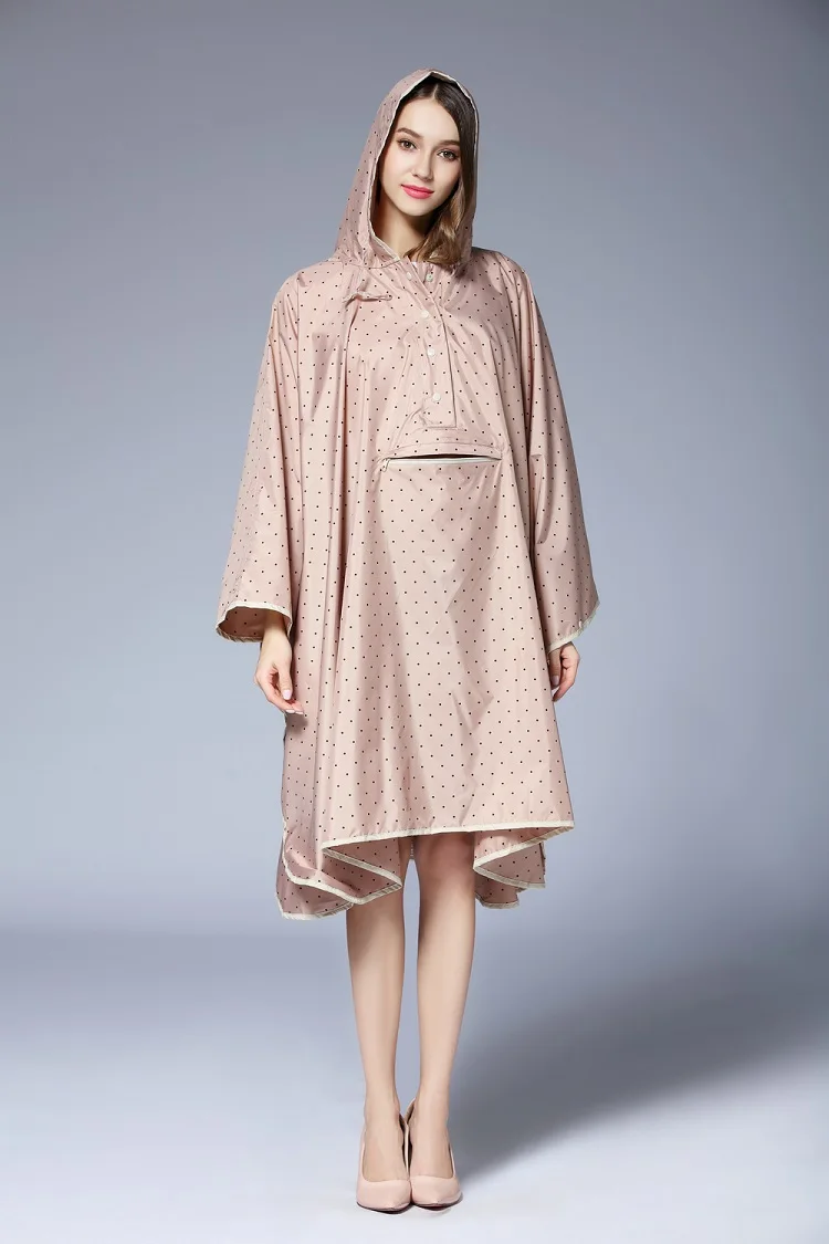 WINSTBROK модный дождевик женский с капюшоном уличный дорожный мотоциклетный