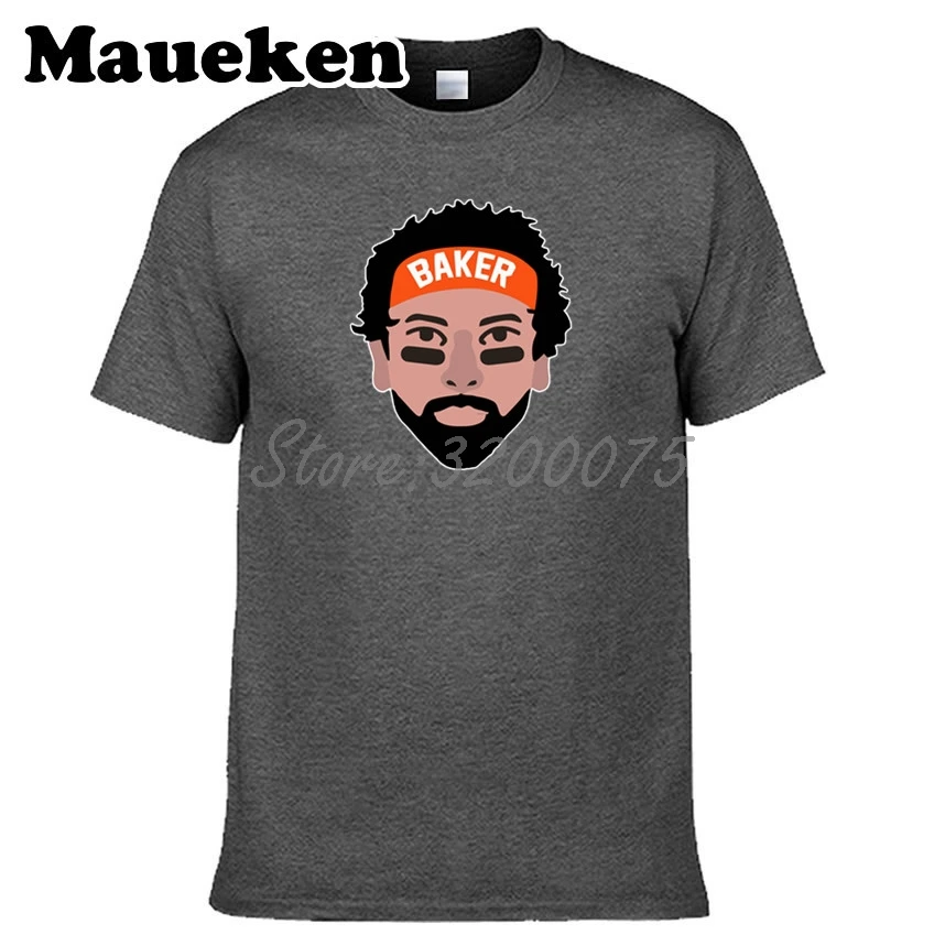 Мужская футболка с круглым вырезом Baker Mayfield 6 Cleveland для фанатов W18042909|Мужские