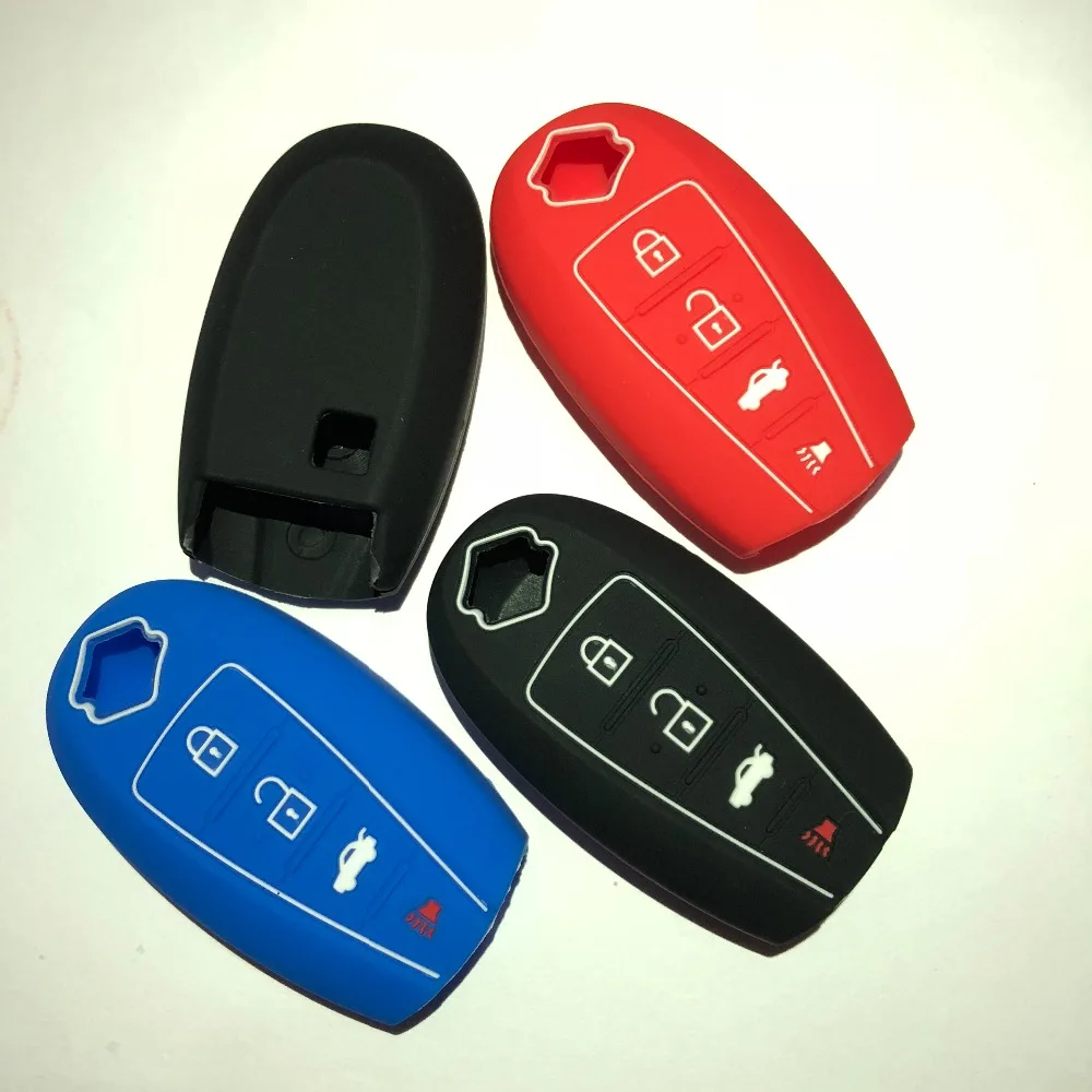 Силиконовый смарт ключ чехол брелока Дистанционного Управления Кепки Защитная
