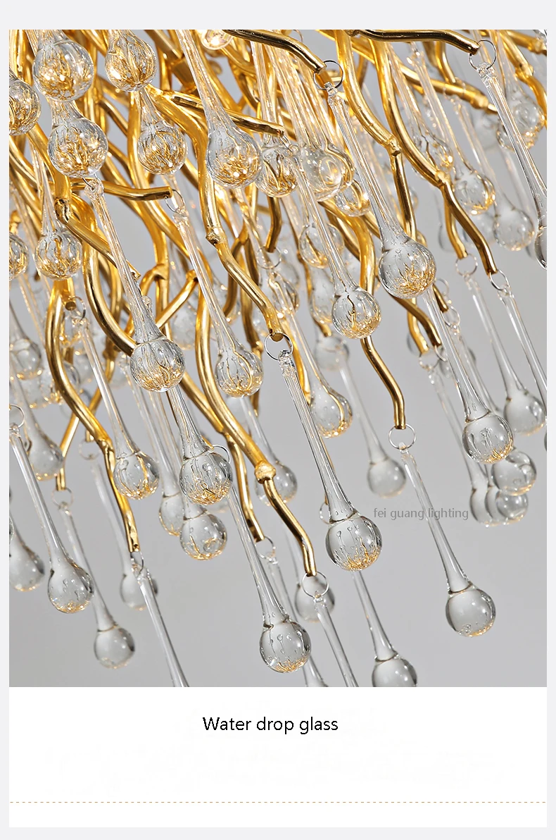 Постмодерн гостиная столовая Хрустальное стекло освещение креативная личность