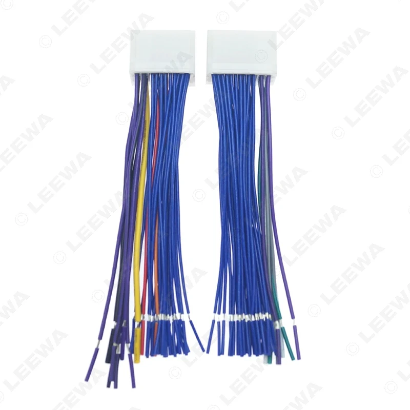 LEEWA 10X 35Pin + 38Pin полный штырьковый разъем для автомобильного стереопровода