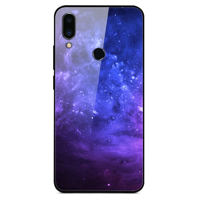 Для Meizu Note 9 чехол из закаленного стекла с изображением планеты космос, чехол из стекла для Meizu M9 Note 9 Note9 Funda, чехол для телефона M9Note