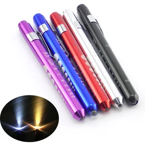 Миниатюрная медицинская хирургическая Ручка для врачей, медсестер, фонарик, аварийный многоразовый карманный фонарь для ухода за ртом и ушами, лампа для оказания первой помощи