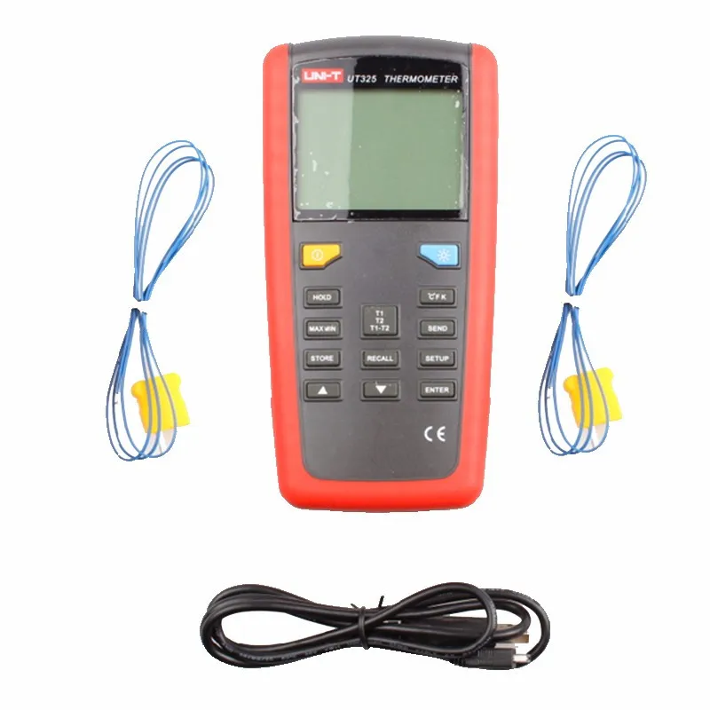 Цифровой термометр UT325 с автоматической калибровкой измеритель температуры