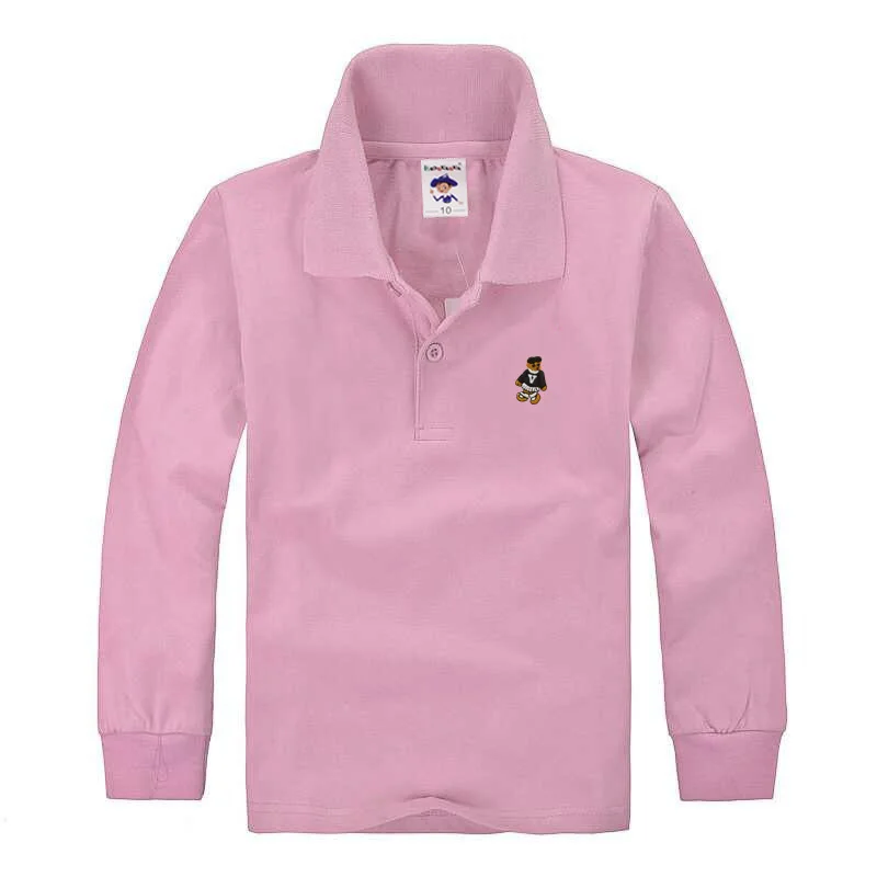 Детские рубашки поло наивысшего качества для мальчиков, школьная форма, футболка для мальчиков, хлопковая одежда с длинными рукавами для 3, 4, 5, 6, 7, 8, 9, 10, 11, 12 лет