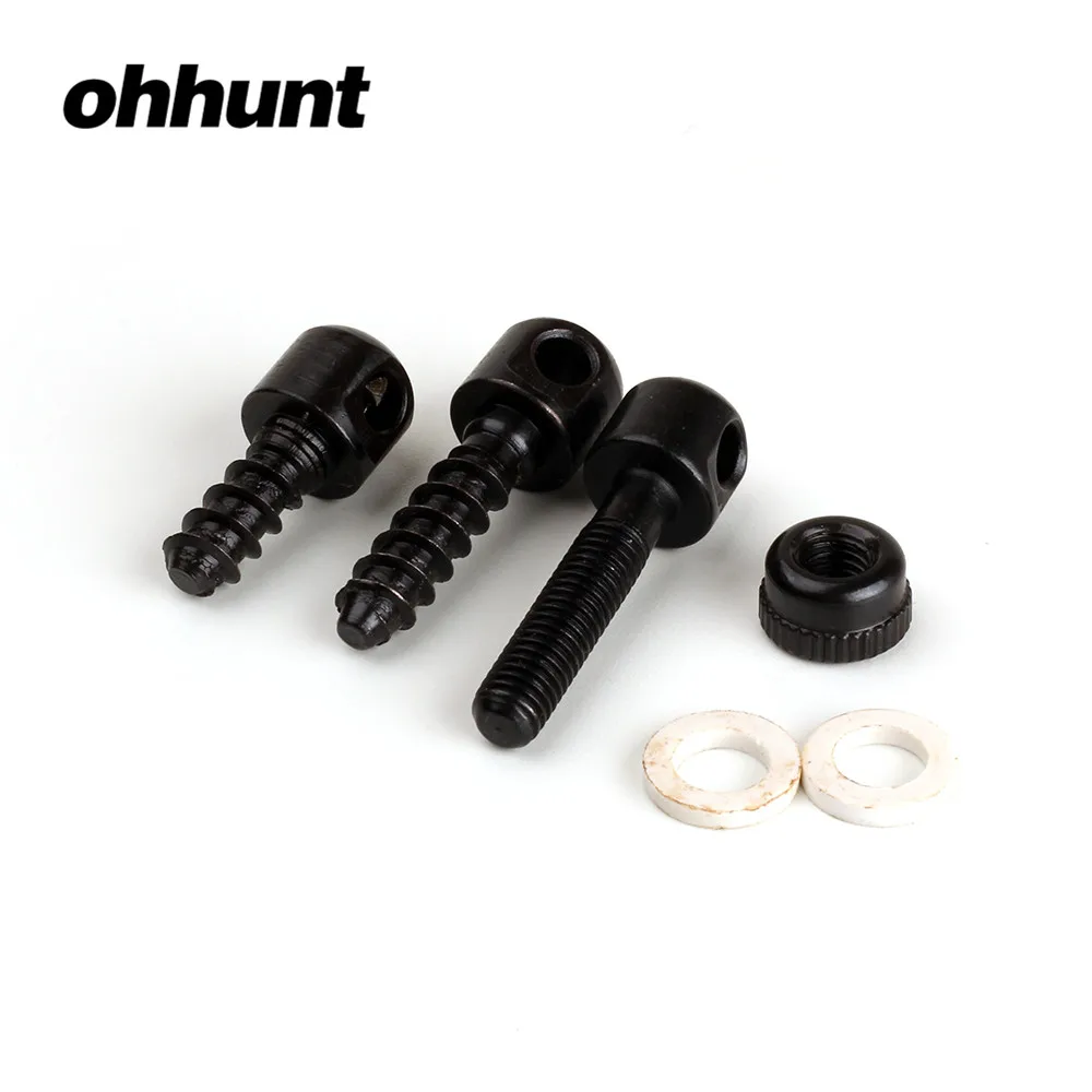 Ohhunt 3 шт. набор ружья слинг монтажный комплект антабка с заклепками для