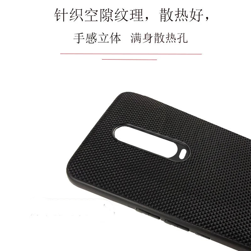 Чехол для Xiaomi Redmi K20 Pro роскошный мягкий чехол из ТПУ с краями и твердой тканью