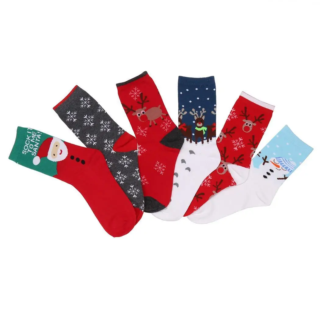 Унисекс мужские женские рождественские принты повседневные Нескользящие