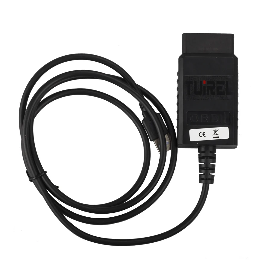 USB ELM327 V1.4 Пластик OBDII/EOBD сканер шины CAN с FT232RL чип ELM 327 OBD2 USB V2.1