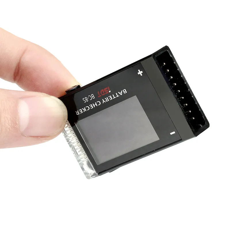 Isdt bc-8s Батарея для проверки testor детектор с двумя 85db зуммер OLED Экран lipo lihv жизнь Liion