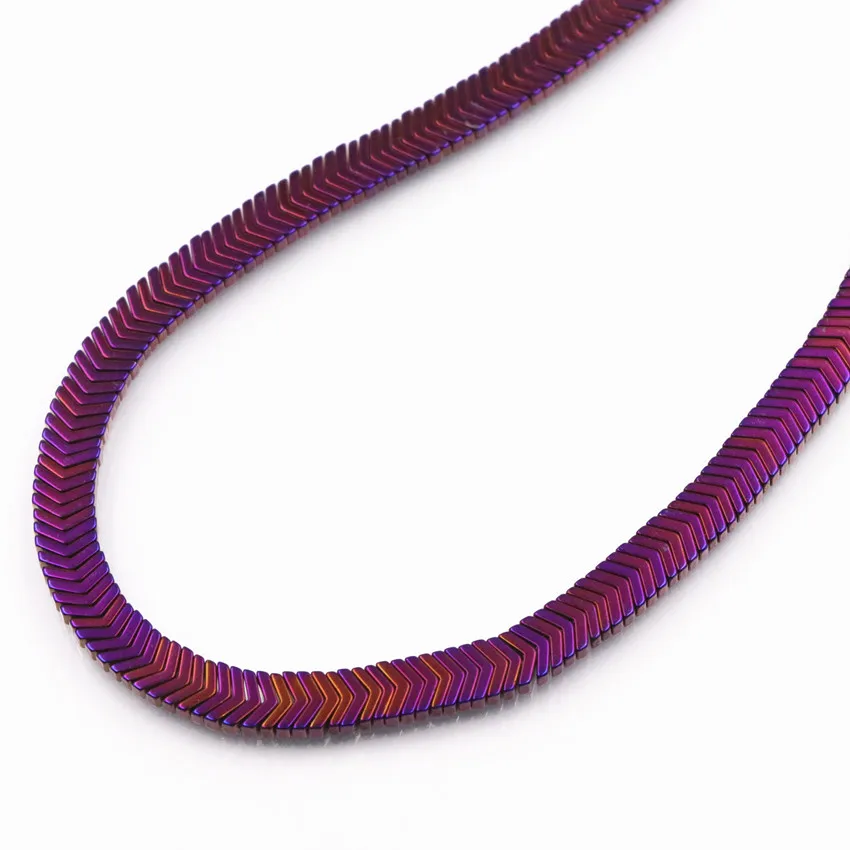 DIY Accessories Natural Stone Colors Hematite Loose Beads 2x6mm Wholesale 150 Grains/pack Spacers for Jewelry Making Crafts A685 | Украшения
