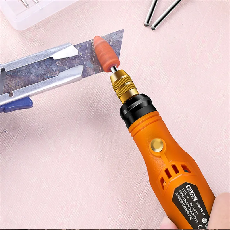 MD3326C набор вращающихся инструментов с зарядкой через usb, 3,6 В, Беспроводная электрическая шлифовальная машина с переменной скоростью
