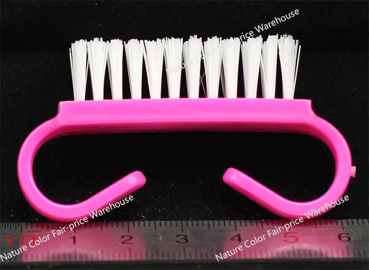 Щетка для очистки пыли дизайна ногтей инструмент среднего размера 4 ряда x 12