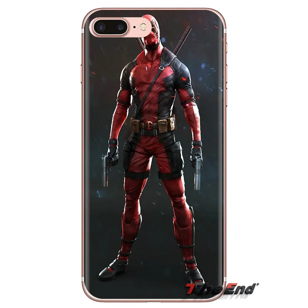 Marvel Avengers Superhero Deadpool TPU Shell Covers For Xiaomi Mi4 Mi5 Mi5S Mi6 Mi A1 A2 5X 6X 8 9 Lite SE Pro Max Mix 2 3 2S |