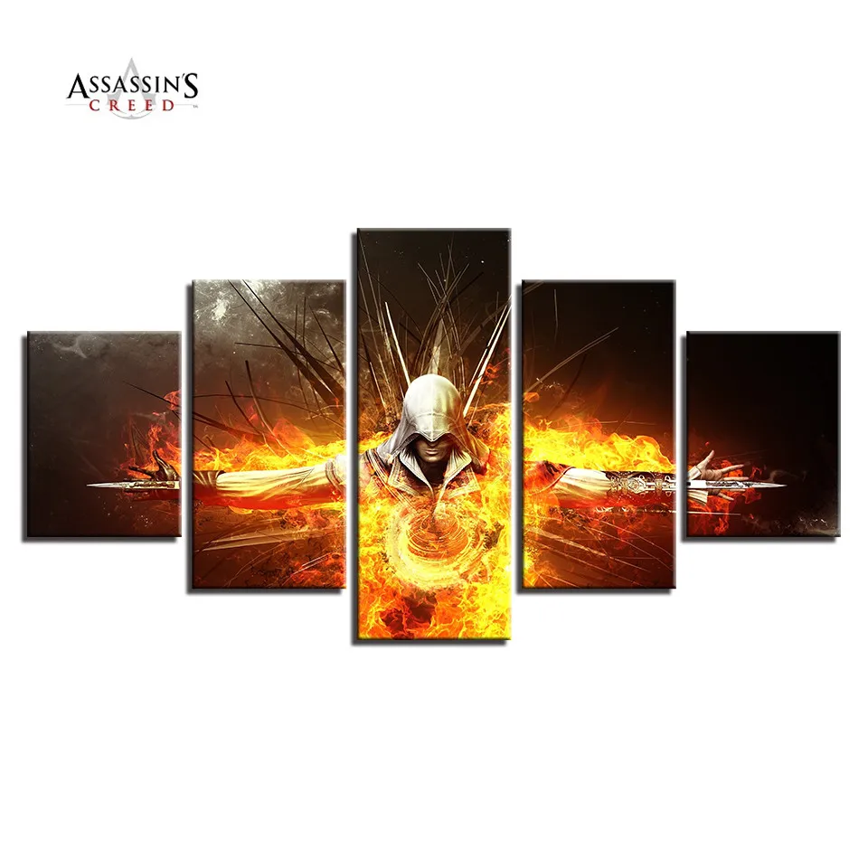 Цветные картины плакаты Крид игра Коннор 1 настенные художественные Рамки