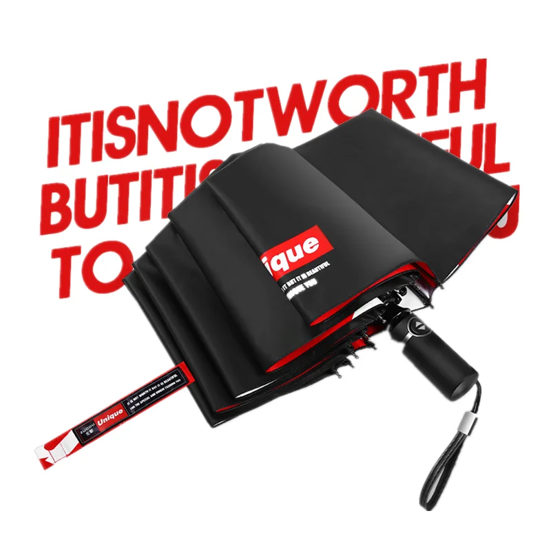 Мода Полностью автоматическая Солнечный и Зонт от дождя дождь для женщин Клей