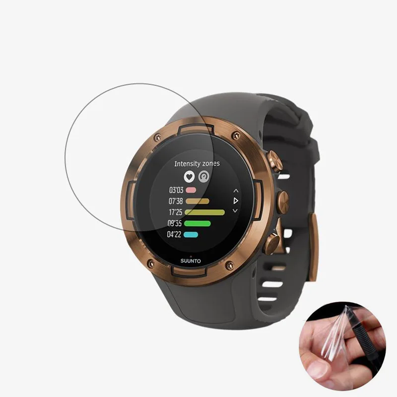 

3pcs Soft Clear Smartwatch Protective Film Guard (Not glass) For Suunto 5 Suunto5 GPS Sport Watch Display Screen Protector Cover