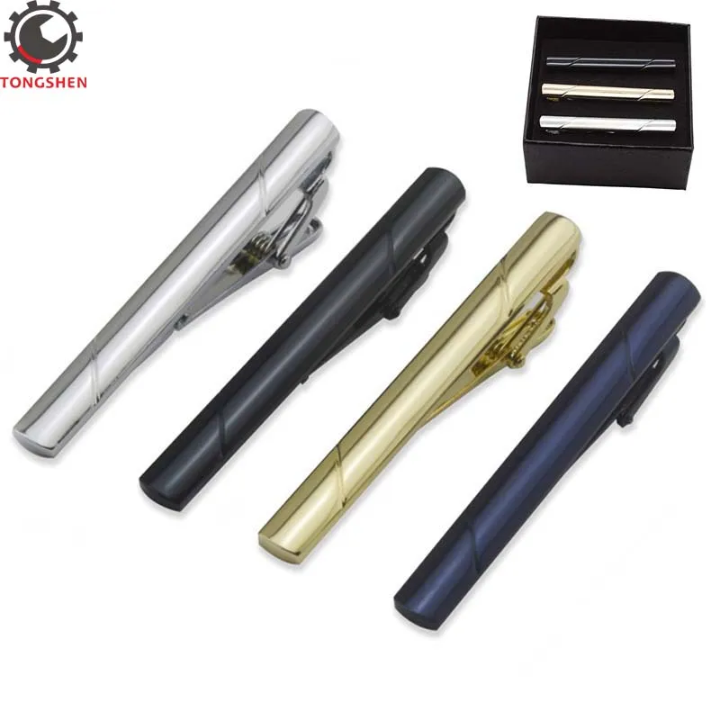 

4Pcs Tie Clips for Men Tie Bar Clip Set for Regular Ties Necktie Wedding Business Clips Necktie Tie Clasp For Mens Gift