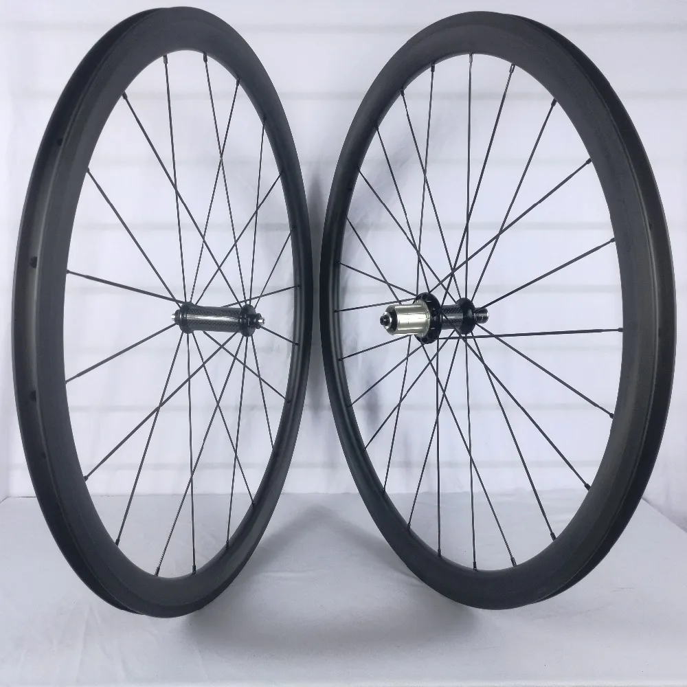 Клинчерные Углеродные колеса с логотипом на заказ 38 мм 700C дорожный велосипед