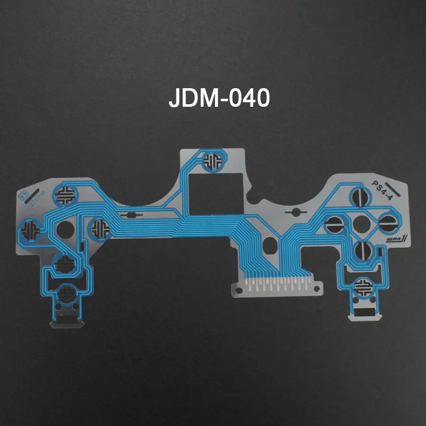 

YuXi Replacement Circuit Board PCB Ribbon for PS4 Dualshock 4 Pro Slim Wireless Controller Conductive Film Keypad flex Cable