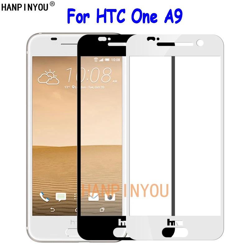 

Для HTC One A9 5,0 "Полное покрытие закаленное стекло Защита экрана Ультра тонкая Взрывозащищенная защитная пленка