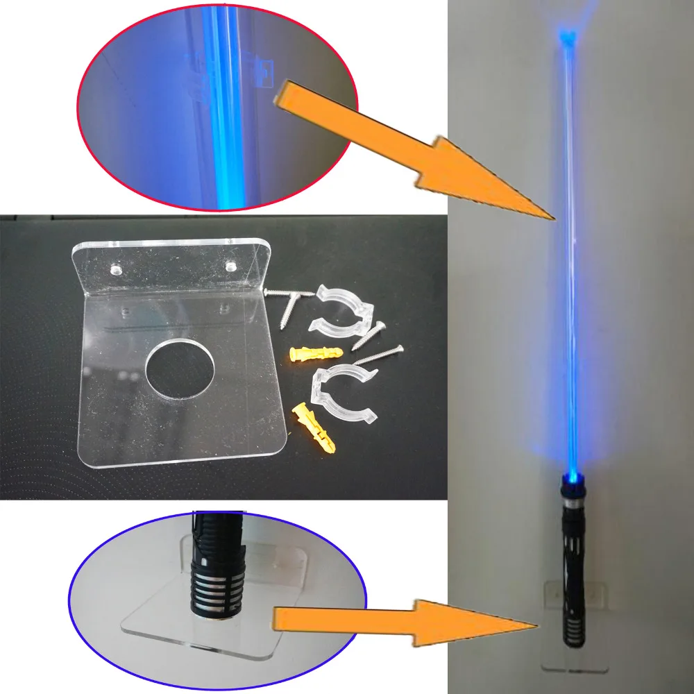Световой меч Вертикальная настенная стойка/держатель/световой
