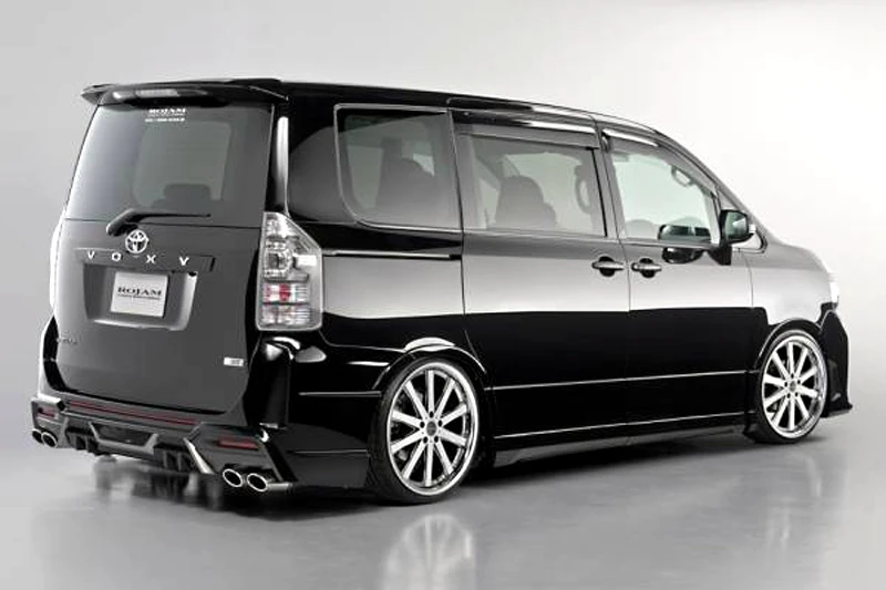Для TOYOTA NOAH VOXY спойлер 2010 2011 2012 Высокое качество ABS Материал заднее крыло