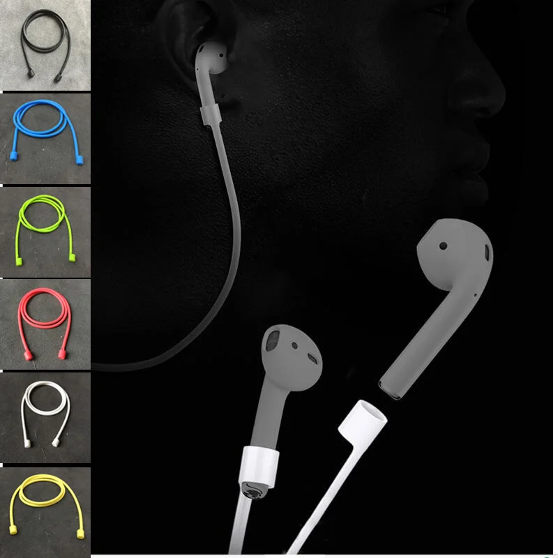 Силиконовые airpod без потери ремни для iphone7 7plus беспроводные наушники Bluetooth Мягкий