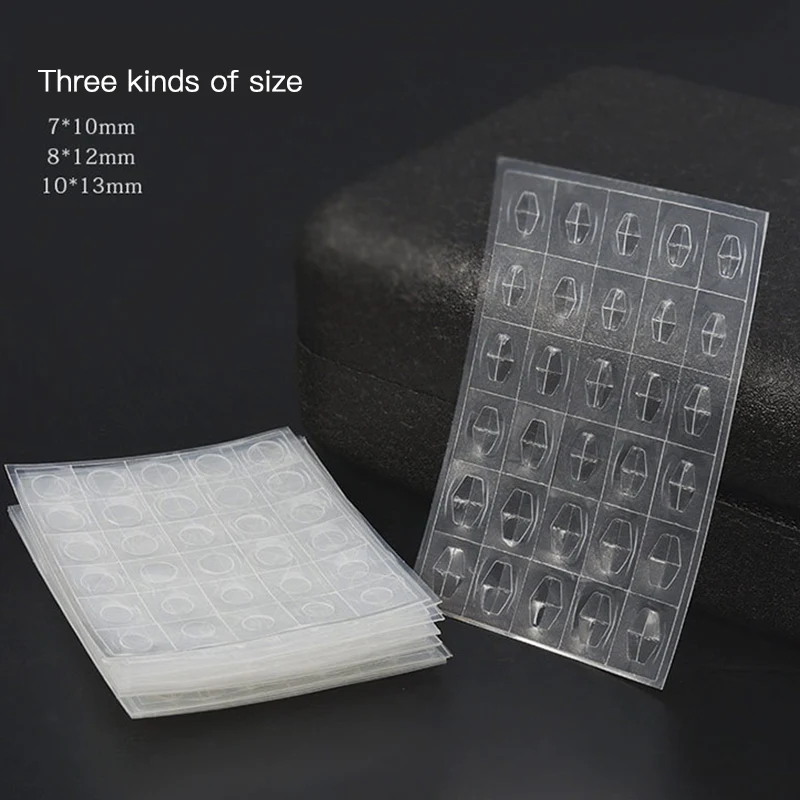 Прозрачные пластиковые 3d наклейки MEET ACROSS с драгоценными камнями для ногтей