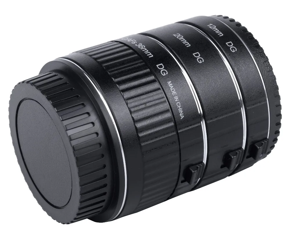 VILTROX металлическое Крепление Автофокус AF Макро адаптер для canon EOS 760D 80D 7D 5D4 5DSR камера с 12 мм+ 20 мм+ 36 мм удлинитель