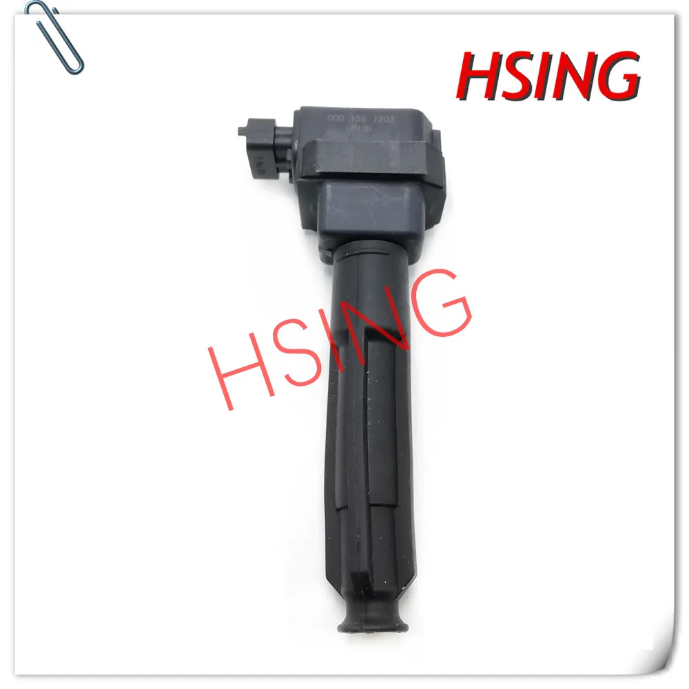 HSINGYE совершенно новая катушка зажигания #0001587203 подходит для E420T SEC500 CL500 S500 W140 SL500 W129
