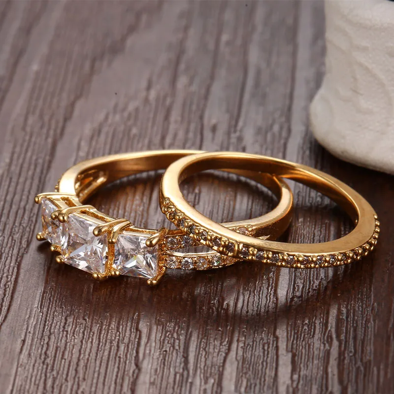 Новинка Популярная Свадебная обувь двойные кольца для женщин модные вечерние