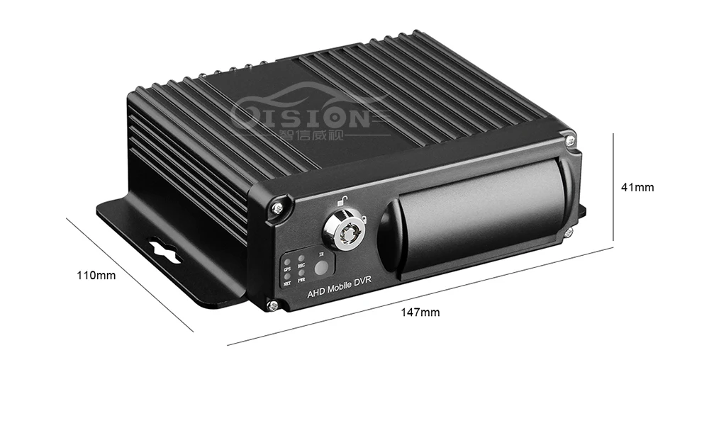 Дистанционное управление SD HD 4CH DVR видео регистратор в реальном времени для автомобиля Автобус Грузовик 4CH Мобильный DVR Высокое качество AHD MDVR/Dash камера