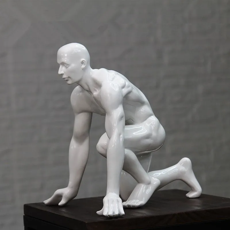 Начальная линия фигурки украшения для дома и офиса стильное украшение гостиной